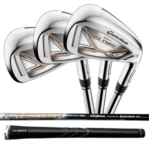 TayloMade Sim Gloire Iron Set, 7-Pw+Aw, Air Speeder SR Shaft - Picture 1 of 2