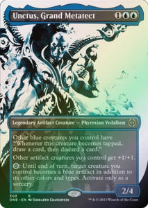 Unctus, Grand Metatect Showcase FOIL Phyrexia: All Will Be One Magic The Gathering Raro - Imagen 1 de 1