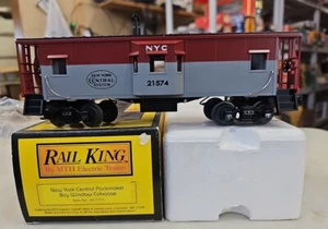 MTH, O Ga. New York Central Pacemaker Bay Window Caboose #30-7712, Tested (11S) - Picture 1 of 8