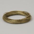 Set of Forty Thin Wire Bangle Bracelets in Antique Gold or Silver Finish