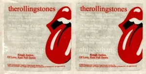 Rolling Stones ~ una explosión más grande ~ Pegatinas publicitarias originales (grupo de 8) - Imagen 1 de 2