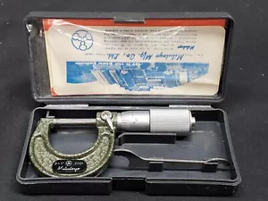 Mitutoyo 103-135 (0-1" .0001) Outside Micrometer In Box w/ Instructions - Picture 1 of 10