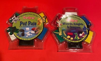 Shape & Bake Clay Kit  Sculpey PET PALS and WIZARDS, KNIGHTS & DRAGONS - Image 1 of 2