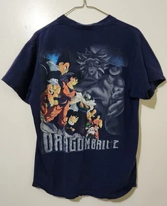 Etiqueta rara! Camiseta Broly Dragon Ball Z Goku Z Fighters 1998 vintage M/L 21x28" - Imagen 1 de 5