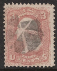 Scott #65 1861-62 Cork Cancel MSP03-74 - Picture 1 of 1