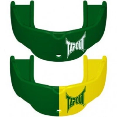 Protetor bucal 2pçs TAPOUT edição limitada futebol hóquei MMA lacrosse, juventude 5-11 - Imagem 1 de 3