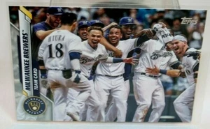 2020 Topps Milwaukee Brewers Team Card #27 - Picture 1 of 2