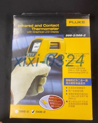 1pcs NEW FLUKE  568-2   nfrared temperature instrument - Image 1 of 4