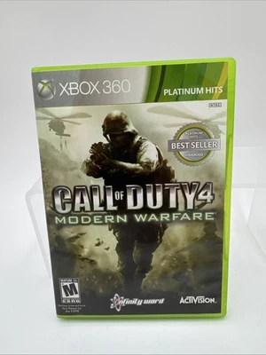 Call of Duty 4: Modern Warfare -- Platinum Hits (Microsoft Xbox 360, 2010) - Image 1 of 4