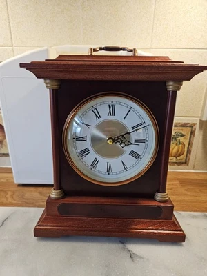 WM Widdop Mantel Clock (Battery Operated) H10 Inch X W9 Inch - Image 1 of 4