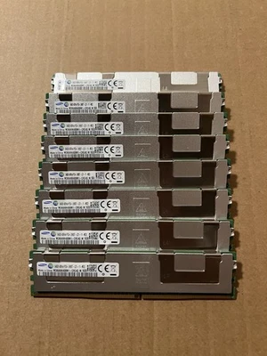  8x 64GB Samsung DDR4 LRDIMM 4DRx4 PC4-2400T M386A8K40BM1 - CRC4Q M (512GB) - Bild 1 von 3