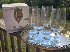 Luigi Bormioli Michelangelo Masterpiece Blown Crystal 19oz Glasses Set Of 4 - Picture 1 of 8