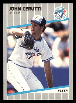 John Cerutti 1989 Fleer #228 Toronto Blue Jays - Image 1 of 2