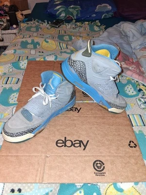 Nike Air Jordan Son Of Mars Stealth Blue/Grey 512245-037 Mens 12 Sneakers Shoes - Image 1 of 4