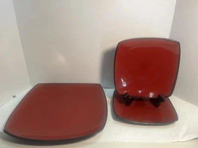 3 Piece Gibson Soho Lounge 1 Dinner Plate 2 Bread Plates. 1918 - Image 1 of 4