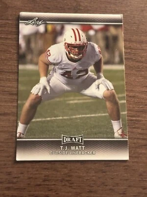 2017 Leaf Draft #62 T.J. Watt (RC) - Image 1 of 2