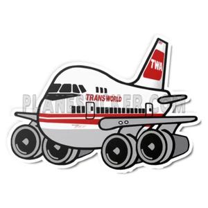 TWA - Trans World Airlines Boeing 747 - Imagen 1 de 3