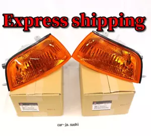 Mitsubishi GENUINE Lancer Evolution 5-6 CP9A Front Corner Lamp Light Turn Signal - Picture 1 of 15