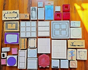 38 VTG unused Fill-In Rubber Stamps for Crafters, Artisans & Other Geniuses - Picture 1 of 52