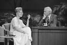 Melanie Griffith during an interview with hosy Johnny Carson o - 1992 TV Photo 3