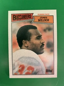 1987 Topps James Wilder Tampa Bay Buccaneers #385 - Picture 1 of 2