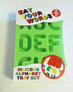 Eat Your Words Ice Cube Tray, 3pc set - Picture 1 of 4