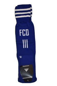 adidas Mens MLS FC Dallas FCD Blue Formotion Extreme Soccer Socks New - Picture 1 of 5