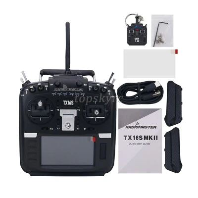 Radiomaster TX16S MK II Transmitter 16CH 2.4G RC Controller (for ELRS Protocol) - Image 1 of 4