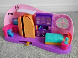 POLLY POCKET GO TINY! JUEGO DE SALA DE TRANSFORMACIÓN SOLO MATTEL L747 2017 - Imagen 1 de 8