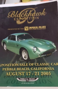 Blackhawk Exposition August 2005 Pebble Beach California Sale of Classic Cars ms - Picture 1 of 2