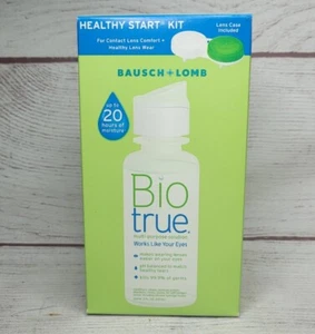 Bausch + Lomb Biotrue Contact Lens Solution Healthy Start Kit 2oz 01/01/2022 NIB - Picture 1 of 5