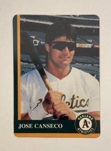 JOSE CANSECO Oakland Athletics A’s 1997 Mother’s Cookies Baseball Card #3 of 28 - Picture 1 of 2