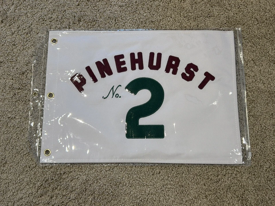 Pinehurst No. 2 prendedores de golf bordados oficiales bandera 2024 US Open Foto 1 de 1