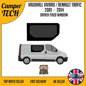 Nissan Primastar 2001 - 14 lado del conductor ventana fija con kit de unión - Imagen 1 de 5