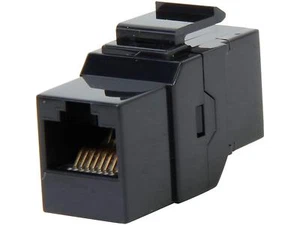 10Pcs Ethernet Cat5e RJ-45 Female Network LAN Coupler Extender Connector Adapter - Picture 1 of 1