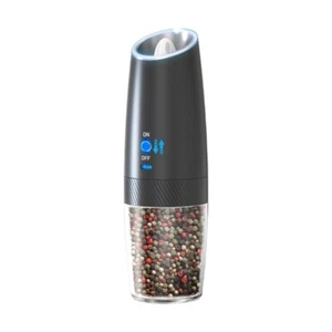 Electric Pepper Salt Mill Spices Grinder Adjustable Coarseness Mill ABS Texture - Picture 1 of 9