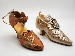 Metropolitan Museum of Art Shoe Ornaments, Qty 2 MMA Victorian Style - Picture 1 of 20