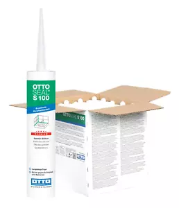 Ottoseal S100 20x 300 ml Sanitär-Silikon Fugendicht Abdichten Anschlussfugen Bad - Bild 1 von 96