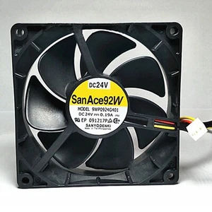 SANYO SAN ACE 92W 9WV0924P1H001 24V 1.6A FAN - Picture 1 of 2