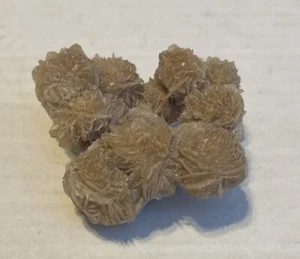 Desert Rose Cluster Flower Gypsum Display Specimen 2 7/8 Inch Selenite Crystal - Picture 1 of 3