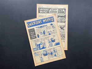 COMIC CHUCKLERS WEEKLY APRIL 27TH 1956 WITH COMIC LIFT-OUT - Imagen 1 de 3