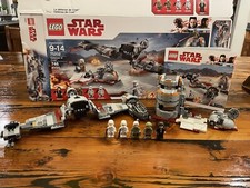 NEW STAR WARS LAST JEDI LEGO SET 75202 DEFENSE OF CRAIT -GET IT BEFORE  CHRISTMAS