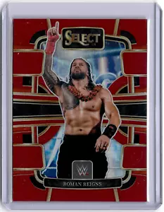 Roman Reigns 2024 Panini Select WWE Red Prizm #86 WWE #060/175 - Foto 1 di 2