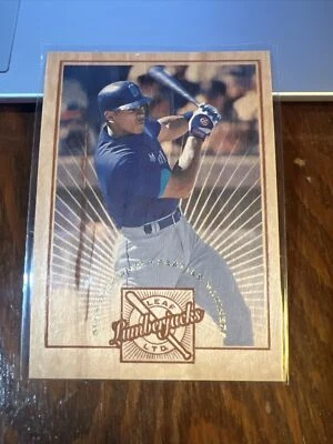 Деревянная вставка Alex Rodriguez 1996 Leaf Limited Lumberjacks No5 /5000 Mariners почти как новая - Изображение 1 из 4