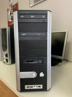 PC DESKTOP COMPUTER FISSO ASSEMBLATO INTEL QUAD CORE RAM 8GB SSD 256GB / WIN 10  - Immagine 1 di 4