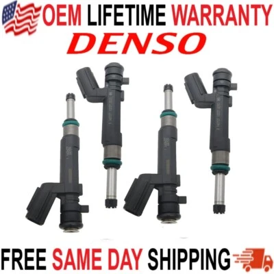Inyector de combustible Denso 4x OEM 2012-19 para Nissan Versa Versa Note 1,6 L 16600-1K-T0A Foto 1 de 4