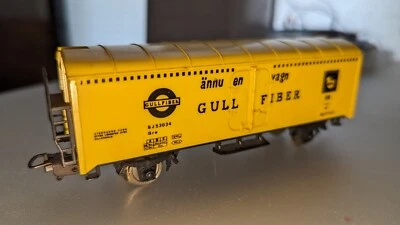 Antigua generación Lima HO vagón de carga "FIBRA GAVIOTA" Foto 1 de 4