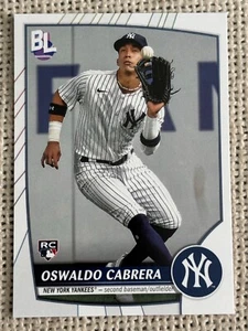 2023 TOPPS BIG LEAGUE BASEBALL OSWALDO CABRERA ROOKIE CARD No. 5 NY Yankees - Picture 1 of 2