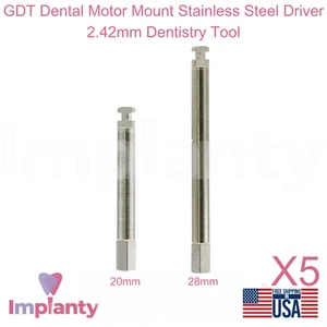 Herramienta de odontología de 2,42 mm con controlador de motor dental GDT de 5 unidades - Imagen 1 de 3