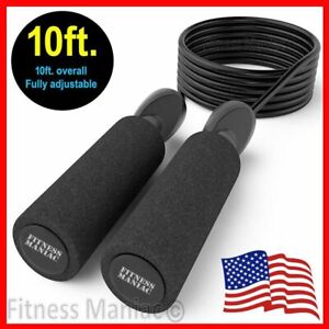 Skipping Rope with Ball Bearings Rapid Standard Speed Jump Rope PVC Cable